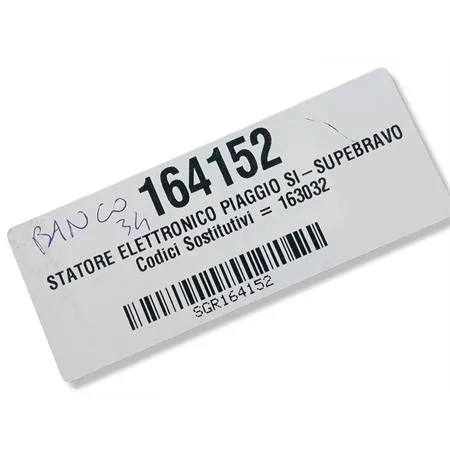 164152 Statore elettronico completo SGR per ciclomotori Piaggio Si, Ciao Px, Bravo, SuperBravo con accensione elettronica mono marcia e variatore
