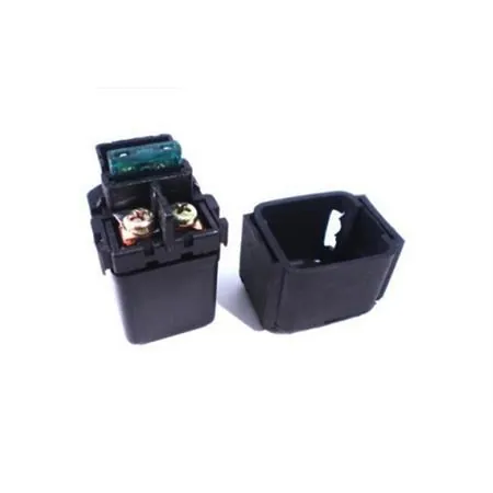 Teleruttore avviamento con forma quadrata da 12 Volt e 150 Ampere completo di fusibile da 30 Ampere e attacco a 4 faston per moto e scooter Honda (SGR), ricambio 178755