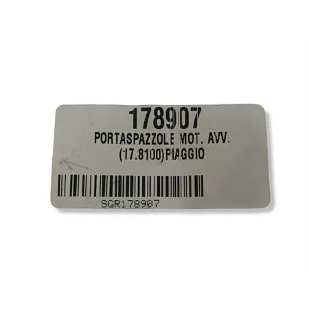 Portaspazzole motore avviamento (17.8100) Piaggio, ricambio 178907