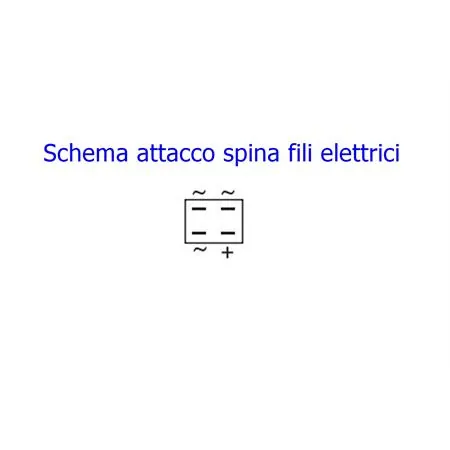Regolatore di tensione a 12 volt e 35 ampere trifase C.C e attacco a 4 faston per maxi moto Yamaha XT600E, FZR 600 (SGR), ricambio 179204