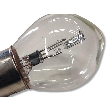 Lampadina SGR 6 Volt 15/15 Watt BA20D, biluce Hert, ricambio 200518