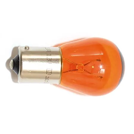Lampadina SGR 12 Volt 21 Watt BAU15S, monoluce colore arancione, ricambio 201249