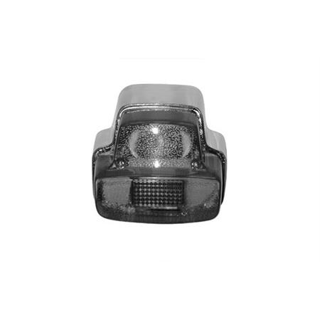 Fanale posteriore in metallo cromato adattabile Vespa 125-150 (66) (SGR, Denso, Leonelli, Hyflo, Yuasa), ricambio 2180301