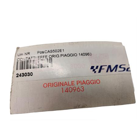 Contatti puntine platinate EFFE originali Piaggio per vespa 125, 150 cc e ape Piaggio targato (SGR), ricambio 243030