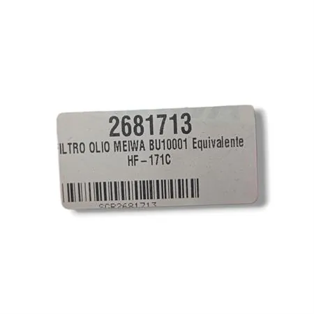 2681713 Filtro olio meiwa bu10001