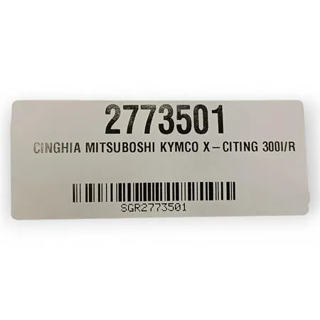 2773501 Cinghia di trasmissione Mitsuboshi Japan per maxi scooter Kymco X-citing 300 i e 300 R (SGR)