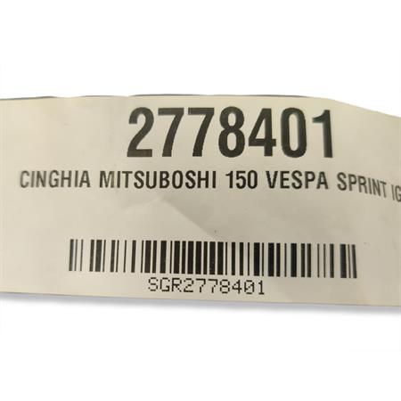 Cinghia mitsuboshi 150 vespa sprint-apri, ricambio 2778401