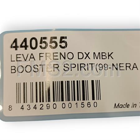 Leva freno destro MBK Booster Spirit 99-nera, ricambio 440555