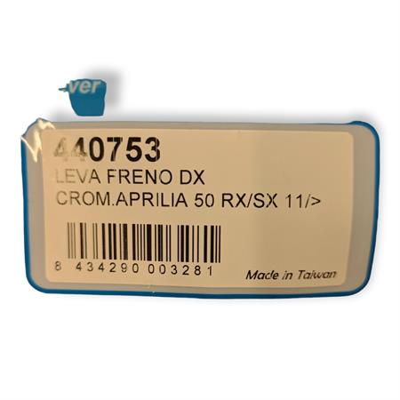 Leva freno dx crom.aprilia 50 rx/sx 11/, ricambio 440753