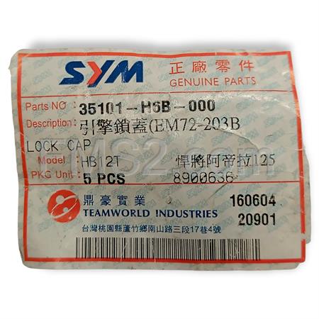 Ghiera serratura avviamento (SYM), ricambio 35101H6B000