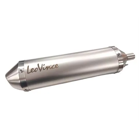 3258 Marmitta Leovince completa di silenziatore modello X-FIGHT per ciclomotori HM CRE 50 prodotti dal 2006 fino al 2013