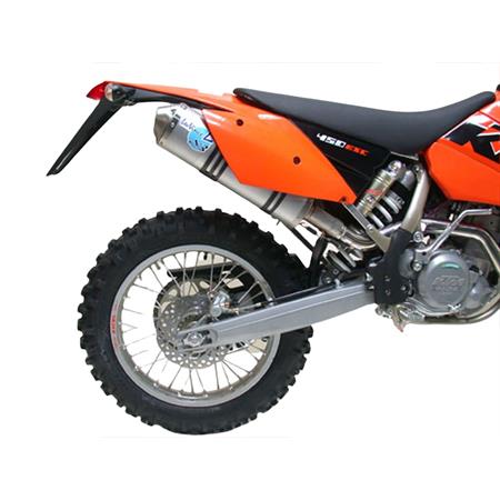 Marmitta Silenziatore leovince x3 enduro KTM 450 exc 2005 all., ricambio 3823
