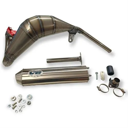 4118 Marmitta leovince h.m. v6 Beta rr 50 supermotard fino al 2001 con motore beta