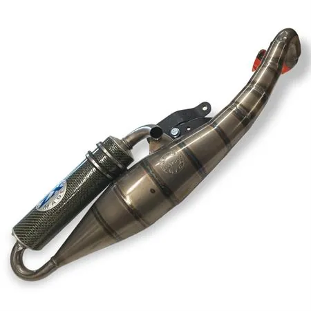 Marmitta leovince h.m. zx Derbi atlantis 50 kat aria e liquido dal 1999 al 2002 - predator 50 aria -, ricambio 4129