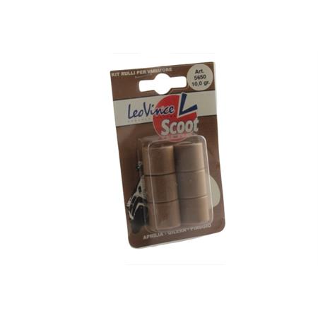 Kit Rulli 20x17 grammi 10 (Sito, Leovince), ricambio 5650P10