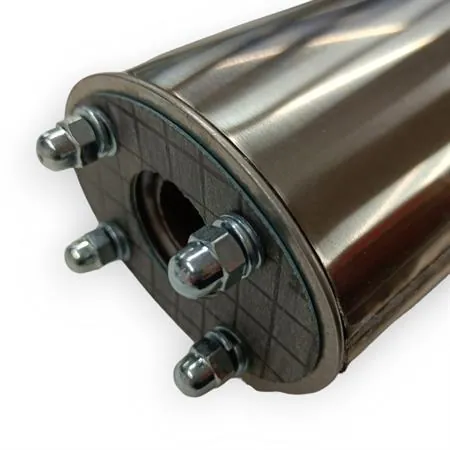 7440 Marmitta H.m.v6 sinistro-rx 50 06-07 silenziatore inox