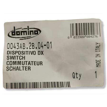 Dispositivo destro Booster Spirit '00 in poi (Tommaselli, Domino), ricambio 0043AB2B0401