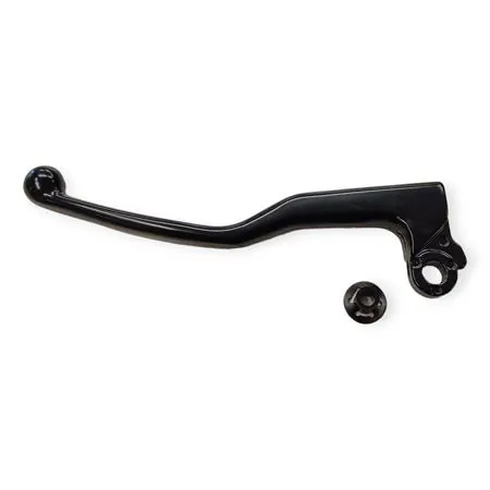 1661.61 Leva frizione in alluminio di colore nero Domino Tommaselli per enduro e motard