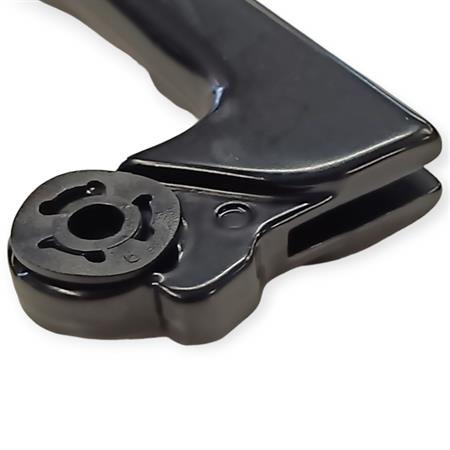 Leva frizione in alluminio di colore nero Domino Tommaselli per enduro e motard, ricambio 1661.61