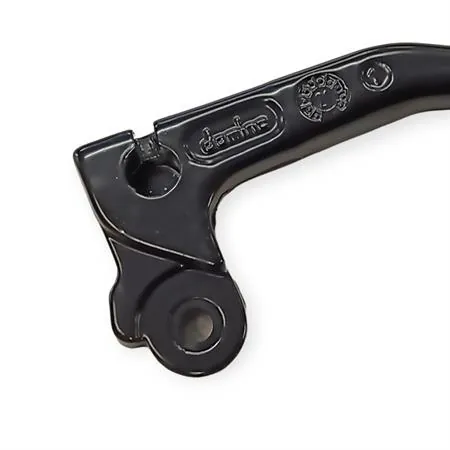 1661.61 Leva frizione in alluminio di colore nero Domino Tommaselli per enduro e motard
