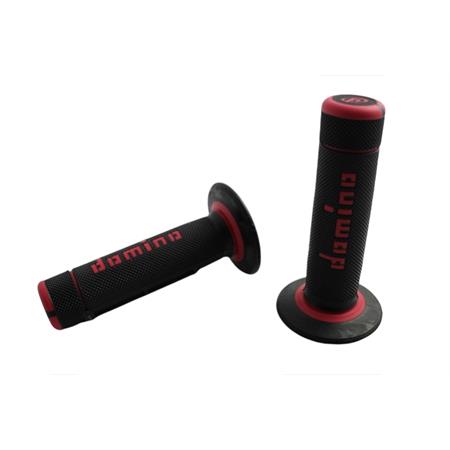 Manopole cross rosso-nero (Tommaselli, Domino), ricambio A02041C4240A7-1