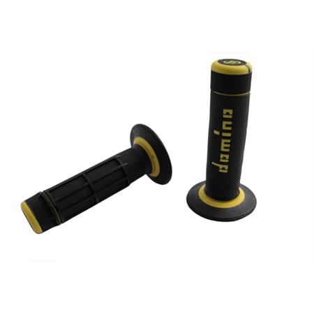 Manopole cross giallo-nero (Tommaselli, Domino), ricambio A02041C4740A7-1