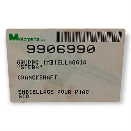 Albero motore top competizione per Piaggio Gilera, ricambio 9906990