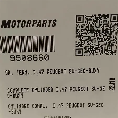 Motore gruppo termico top trophy Peugeot aria, ricambio 9908660