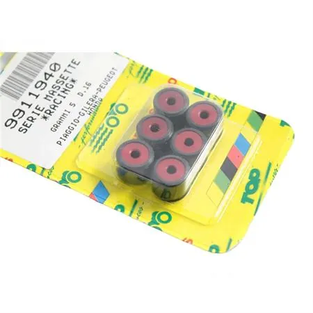 Kit rulli variatore 16x13 colore interno alluminio rosso e peso grammi 5.0, ricambio 9911940