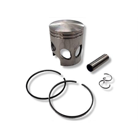 Pistone completo top performance in alluminio bifascia con diametro 48mm per scooter con motore Piaggio Gilera, ricambio 9912360