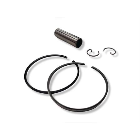 Pistone completo top performance in alluminio bifascia con diametro 48mm per scooter con motore Piaggio Gilera, ricambio 9912360
