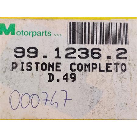 Pistone completo d.49 sfera (top), ricambio 9912362