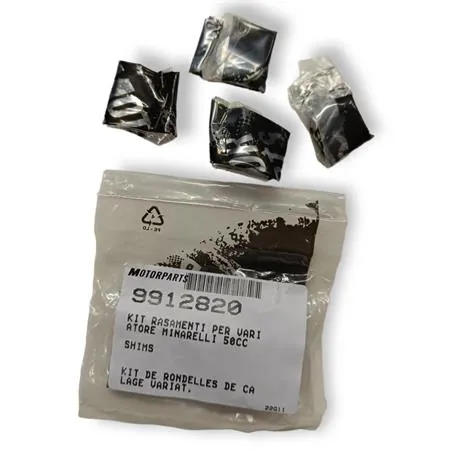 Kit rasamenti Top performance con spessori differenziati per scooter con motore  Minarelli raffreddati ad aria o liquido orizzontale e verticale, ricambio 9912820