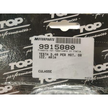 Testa d.40 per mot. orizz. aria, ricambio 9915880