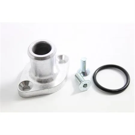 Raccordo in alluminio per testa scooter Piaggio acqua, ricambio 9915950