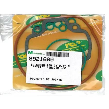 Guarnizioni smeriglio Top performance per gruppo termico TPR diametro 47,6 in alluminio testa scomposta per scooter Piaggio con raffreddamento a liquido, ricambio 9921660