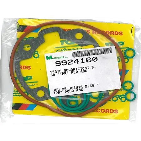 Serie guarnizioni smeriglio Top Performance TPR ricambio al g.t. 9924230 maxi kit TPR 86 cc montato sui motori Minarelli AM6, ricambio 9924160