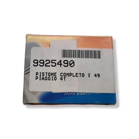 Pistone completo diametro 49 mm per Piaggio 50 4t, ricambio 9925490