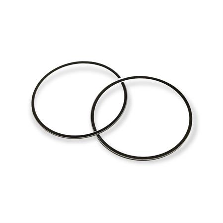 Fasce elastiche pistone diametro 49 mm per gruppo termico top Piaggio 4 tempi aria 80 cc, ricambio 9925550