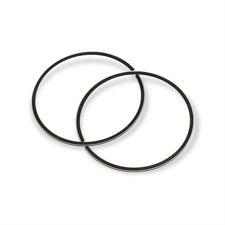 Fasce elastiche pistone diametro 49,5 mm maggiorati per piaggio 50 4t, ricambio 9925551