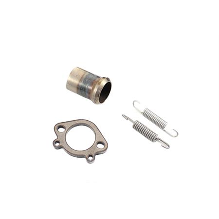 Kit collettore di scarico e molle per marmitta top Nardò Piaggio, ricambio 9925700