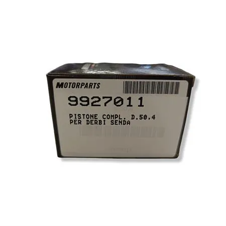 Pistone asso top performance con diametro 50,4 mm spinotto 12 mm mono fascia per ricambio 1° rettifica cilindro top ghisa Derbi D50B0 80cc, ricambio 9927011