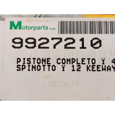 Pistone completo ø 40 spinotto ø 12 keew, ricambio 9927210