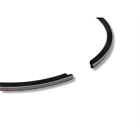 Pistone completo con diametro 47,6 mm mono fascia, spinotto 10 mm con selezione B per gruppi termici TPR 2 scooter con motore Minarelli orizzontale liquido, ricambio 992847B
