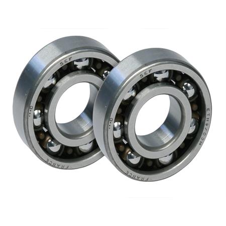 Serie cuscinetti top performance  tpr carbonitrurati per albero motore top am345 e AM6 tpr codice 9920410 e 9921720 con diametro asse lato vol, ricambio 9929300