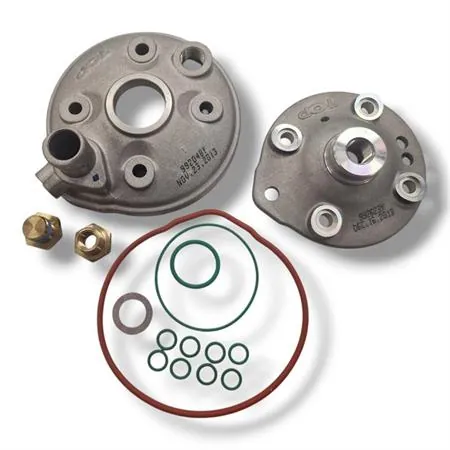 Testa scomposta diametro 50 per gruppo termico TPR per maxi kit scooter Minarelli raffreddamento a liquido, ricambio 9929320