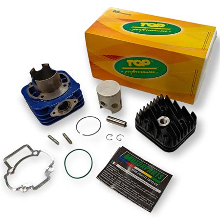 Motore gruppo termico top performance Racing gold line diametro 47,6mm per scooter con motore Piaggio raffreddato ad aria, ricambio 9930060