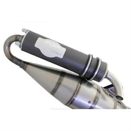 Marmitta scarico top performance modello HP2 omologata per scooter 50 Malaguti F12 aria e liquido, ricambio 9933320