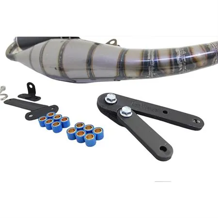 Marmitta scarico top performance modello HP2 omologata per scooter 50 Malaguti F12 aria e liquido, ricambio 9933320