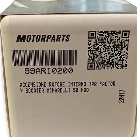 Accensione a rotore interno Top Performance TPR Factory per scooter con motore Minarelli orizzontale raffreddati a liquido F12, Nitro, Aerox, F15, Sr, Ark lc, 491 RR, ricambio 99ARI0200